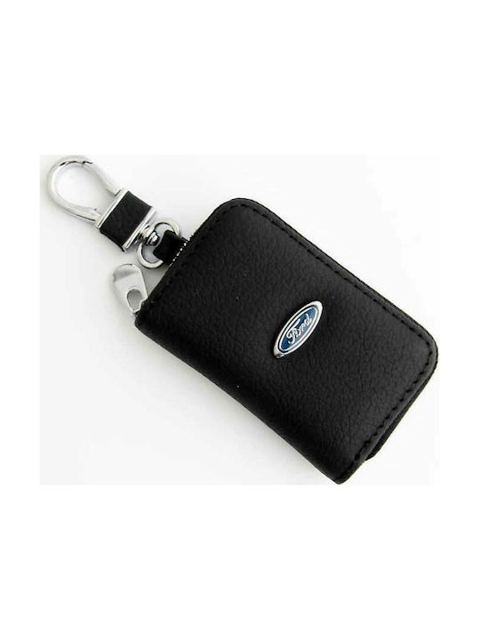 Key Holder Leather Black