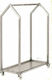 Karamco Καρότσι Κρεάτων Inox 150x55x170cm