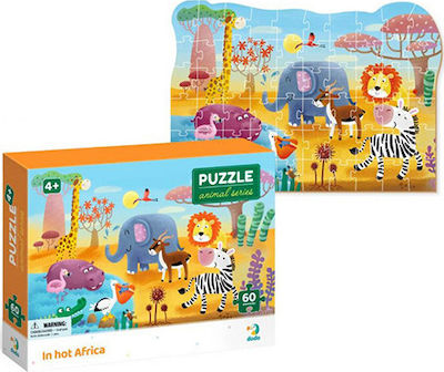 Kinderpuzzle Animal Series: in Hot Africa für 4++ Jahre 60pcs Dodo