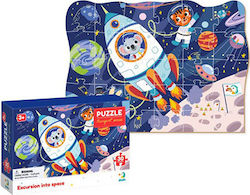 Puzzle pentru Copii Transport Series: Excursion Into Space pentru 3++ Ani 30buc Dodo