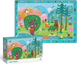 Kinderpuzzle Observation Forest Friends für 5++ Jahre 80pcs Dodo