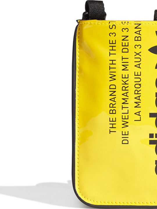 Pouch Herrentasche Schulter / Crossbody Gelb
