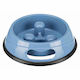Trixie Kunststoff Schalen Futter & Wasser Langsame Fütterung für Hund 2x 900ml 23cm in Hellblau Farbe