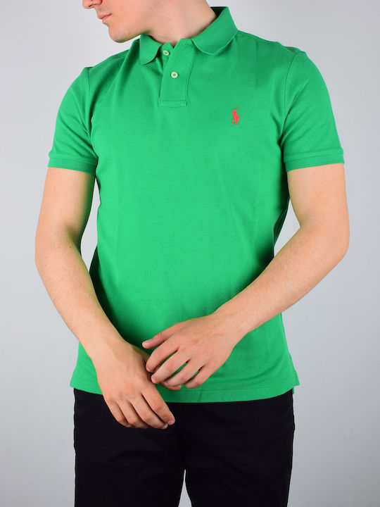 Ralph Lauren T-shirt Bărbătesc cu Mânecă Scurtă Ziobagou Verde