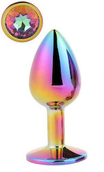 Dream Toys Gleaming Love Multicolour Plug Anal Plug Small 7.1cm