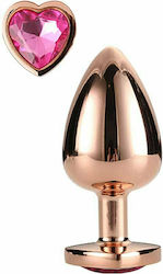 Dream Toys Gleaming Love Gold Plug Anal Plug Small Gold 7.1cm Dream Toys Gleaming Love Gold Plug Anal Plug Small Gold 7.1cm