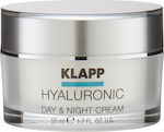 Klapp fără culoare 24h Anti-îmbătrânire & Regenerantă Cremă Pentru Față cu Acid Hialuronic 50ml