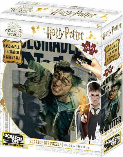 Harry Potter Wanted Scratch Puzzle Puzzle 2D 500 Teile