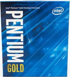 Intel Pentium Dual Core G6405 4.1GHz Procesor cu 2 nuclee pentru Socket 1200 cu Casetă și Cooler