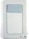 Mamas & Papas Weiche Wickelauflage mit Abdeckung Contour Welcome To The World aus Stoff Blue 46x80cm