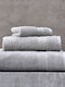 Rythmos Handtuch Illusion 30x50εκ. Silver Gewicht 480gr/m²
