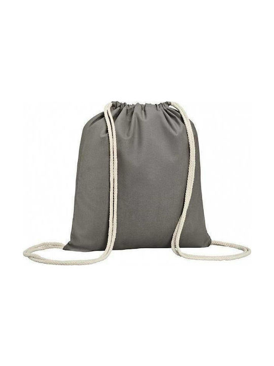 Ubag Denver Βαμβακερή Τσάντα για Ψώνια σε Γκρι χρώμα