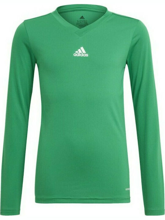 adidas Παιδική Μπλούζα Μακρυμάνικη Πράσινη Team...