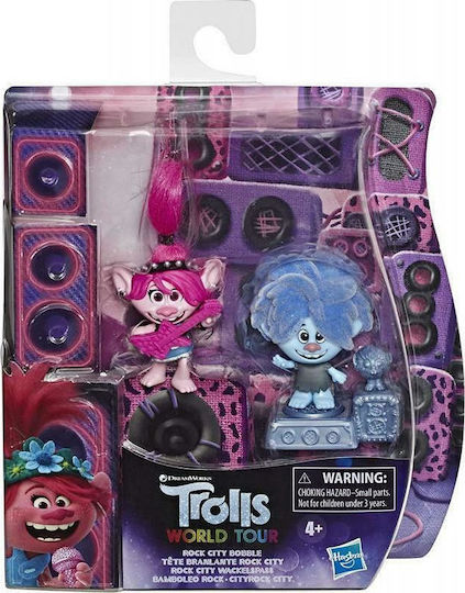 Hasbro Jucărie Miniatură Trolls World Tour Rock City Bobble