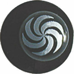Egochef Schaltfläche Koch Vortice Black 12Stück