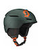 Scott Symbol 2 Plus Каска за Ски и Сноуборд Green/Pumpkin Orange