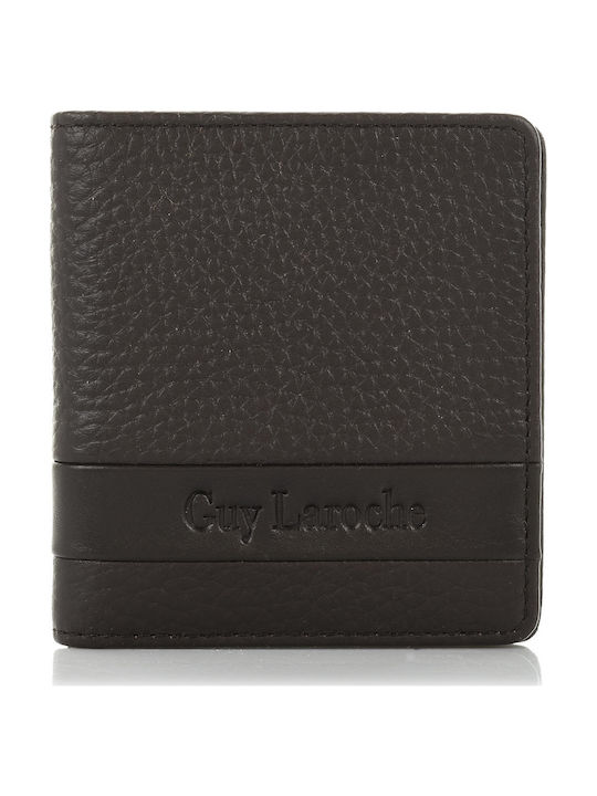 Guy Laroche 37104 Men's Leather Wallet Brown