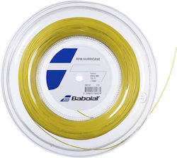 Babolat RPM Hurricane Tennis Racket String Yellow 200m, Φ1.30mm
