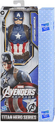 Παιχνιδολαμπάδα Marvel Avengers Titan Hero Captain America για 4+ Ετών Hasbro