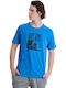 BodyTalk Men's Short Sleeve T-shirt Blue