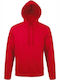 Sol's Men's Long Sleeve Promotional Sweatshirt Red