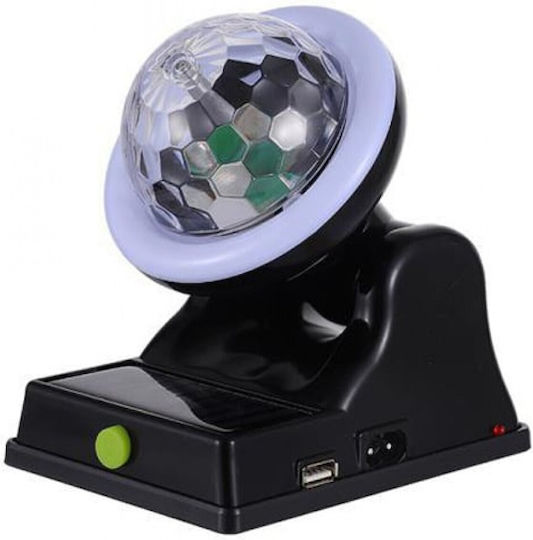 Arrango Dekorative Tischlampe DJ Kristallkugel Multifunktionale LED RGB Party Licht Arrango Dekorative Tischlampe DJ Kristallkugel Multifunktionale LED RGB Party Licht