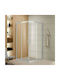 Aquarelle Venia 10 Καμπίνα Ντουζιέρας με Συρόμενη Πόρτα 80x100x185cm Clear Glass