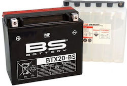 BS Inchis Baterie Motocicleta YTX20-BS cu Capacitatea 18.9Ah