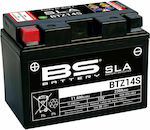 BS Μπαταρία Μοτοσυκλέτας SLA BTZ14S με Χωρητικότητα 11.8Ah