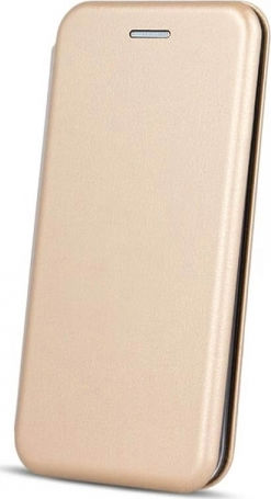 Senso Oval Stand Book Δερματίνης Χρυσό (Galaxy A72)