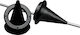 Lalizas Nozzle Bulb Rubber Gasket with Integrated Plastic Flange 89mm