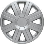 Jestic Car Hubcap Set Cosmos 16" 1pc Silver