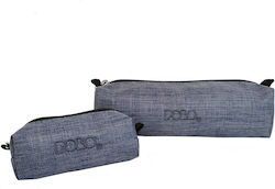 Polo Wallet Pencil Case Barrel Blue