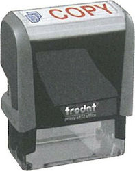 Trodat Printy Rectangular Self-Inking On credit Stamp in Greek Language