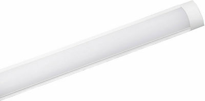 Aca Commercial Linear LED Ceiling Light 36W Warm White IP44 Dimmable L120xD2.5xH2.5cm