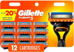 Gillette Fusion5 5 Blades 12 Pieces