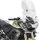Givi Airflow Motorcycle Windshield & Windscreen Transparent Visor for Triumph Tiger 800/800XC 2011-2017 AF6401