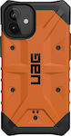 UAG Pathfinder Back Cover Πλαστικό Ανθεκτική Μαύρο (iPhone 12 mini)