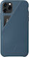 Native Union Clic Card Back Cover Δερμάτινο Μπλε (iPhone 11 Pro Max)
