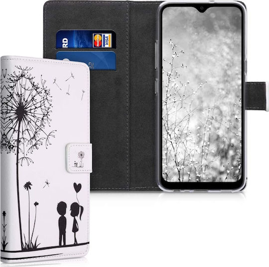 KWmobile Book Δερματίνης Λευκό (LG K41s)