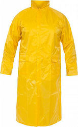 Palltex Poseidon Waterproof Trenchcoat Work Nicherada PVC Yellow with Detachable Hood