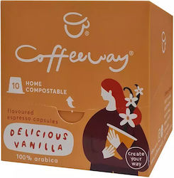 Coffeeway Espresso Delicious Vanilla Vanilie 10capace