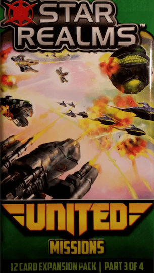 Erweiterungsspiel Star Realms: United Missions (EN) für 2 Spieler Ab 10+ JahrenWWG018C