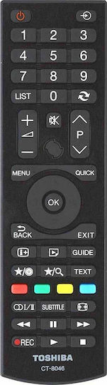 Toshiba CT-8046 Γνήσιο Τηλεχειριστήριο Τηλεόρασης