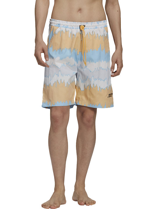 adidas Adventure Men's Swimwear Bermuda Orange / White