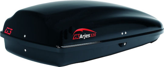 G3 Arjes 3 Dachboxen für Autos 320lt Schwarze