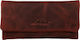 Mestango Tobacco Pouch With Magnetic Clasp 15.5x8cm Burgundy