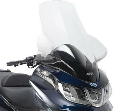 Givi Transparentes Visier Motorrad für Piaggio X10 125/350/500 2012-2016 D5604ST