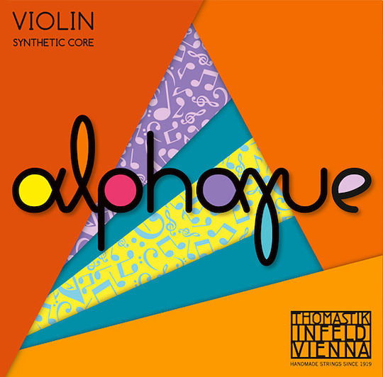 Thomastik Μονή Synthetic Core Χορδή για Βιολί 3/4 Alphayue Violin G-String 3/4