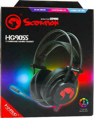 Marvo HG9055 Over Ear Gaming Headset with Connection USB